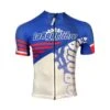 MAILLOT LA ROUE LIBRE BLEU/ROUGE -VéloÉlan Soldes maillot la roue libre bleu rouge