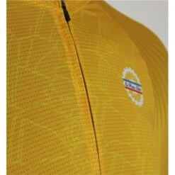 MAILLOT LA ROUE LIBRE PELOTON OR 8 MAILLOT LA ROUE LIBRE PELOTON OR -VéloÉlan Soldes maillot la roue libre peloton or 2