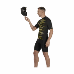 MAILLOT MAVIC COSMIC JERSEY NOIR -VéloÉlan Soldes maillot mavic cosmic jersey noir 2