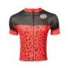 MAILLOT NISSA NOIR/ROUGE -VéloÉlan Soldes maillot nissa noir rouge